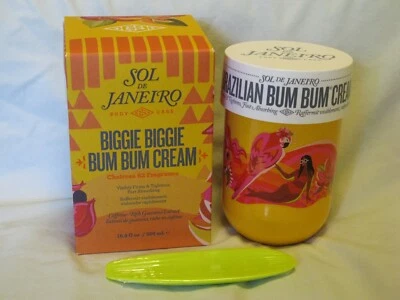 Sol de Janeiro Brazilian Biggie Biggie Bum Bum Body Firming Cream 16.9oz NIB