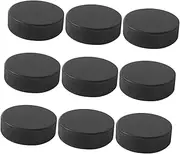 Yardwe Official Size Ice Hockey 9pcs Set for Practice for Boys and Girls and Adults Flat Hard Surface