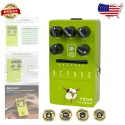 Octave Effects Pedal - Compact 7 Presets for Guitarists | Analog Signal Control
