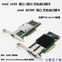 在飛比找Yahoo!奇摩拍賣優惠-溜溜雜貨檔【新品 一週到貨】intel x520 82599