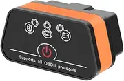 Vgate icar 2 Bluetooth BLE4.0 OBD2 Adapter Scanner Car Code Reader Scan Tool OBD for iOS,Android and Windows(Orange/Black)