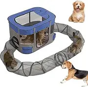 Outdoor Cat Tent | Small Animals Playground Enclosures - Easy Setup Kitten Playground Bored Cat Play Toy for Yard Balcony Lawn Patio