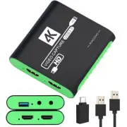 Video Game Capture Board HDMI 4K Pass-Through Compatible switch PS5 New F/S