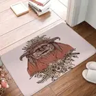Labyrinth Film Bath Mat Flower Crown Doormat Carpet Outdoor Rug Home Decoration