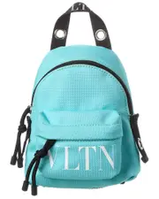 Valentino VLTN Mini Canvas Backpack
