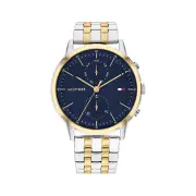 Tommy Hilfiger Easton Two Tone Stainless Steel Blue Dial Men's Watch 1710432