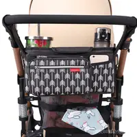 在飛比找蝦皮購物優惠-現貨 嬰兒推車掛包 多功能嬰兒車掛包防水 童車收納掛袋置物袋