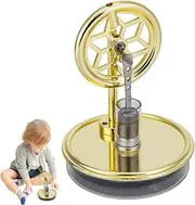 Stirling Engine, Stirling Mechanical Model Low-Temperature, Educational Science Kits Home Desktop Decoration for Parents, Kids