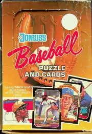 1987 Donruss Baseball Wax Box - Puzzle and Cards - Item #1870 - Roberto Clemente