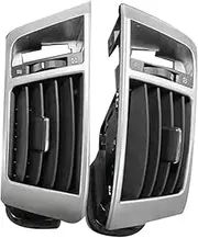 1Pair Car Middle Center Air Conditioner Outlet Assembly Compatible For Toyota Land Cruiser LC200 2008-2013 A/C Air Vent Grille