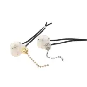 Wall Light pull Rope Switch Universal Chain Ceiling Fan Lamp Replacement PartsZ,