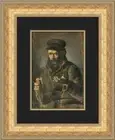 Pablo Picasso Beggar in Cap Custom Framed Print