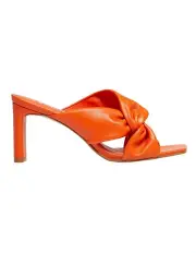 [Dune London] Magnet Orange Twist Knot Mule