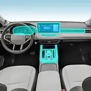 Kaecad Car Interior Film Dashboard Piano Board Shift Center Console Anti-Scratch Transparent TPU Protection Film Accessories，for Haval JOLION 2022-2024 (GPS Navigation)