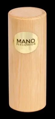 Mano Percussion Wooden Shaker 4" Natural Finish