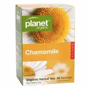 Planet Organics Organic Chamomile | 50 tea bags