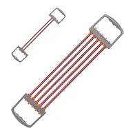 Resistance Ropes for Exercise | 5 Spring Adjustable Fitness Arm Exerciser Stretch Bands Elastic Ropes - Hand Stretcher, Ergonomic Exercise Equipment for Home Office Gym
