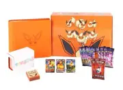 Pokemon TCG S-Chinese Eevee GX Gift Box Flareon Box Exclusive Brand New Sealed