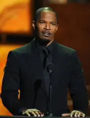 Actor Jamie Foxx onstage at the 41st NAACP Image awards held at Th- Old Photo 3