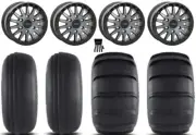 System 3 SB-8 Bdlk 15"Wheels Gy +38mm/+0mm 32"Sand Slinger Tires Can-AmMaverickR