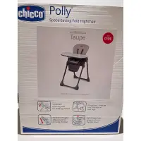 在飛比找蝦皮購物優惠-chicco Polly 現代兩用高腳餐椅（全新未拆）榛果褐