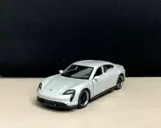 WELLY Porsche Taycan Turbo S Die-cast Cars Mode Toys 1:43 (Silver)