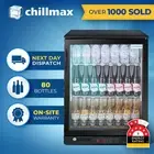 Chillmax Bar Fridge 1-Door Glass Beer Wine Undercounter Commercial