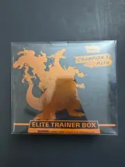 Pokémon 2020 Sword & Shield Champions Path Elite Trainer Box w/Protector New