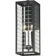 Maxim Lighting 30693CLBK Magnus 2 Light 17 inch Black Outdoor Wall Mount