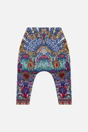 KIDS DROP CROTCH HAREM PANT 12-14 LUCKY CHARMS