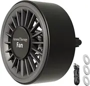 Fans for Car - USB Fan for Car Vent - Scent Decoration with Colorful Light Portable Small Cooler for Pickup Vehicle Truck Home Room RV