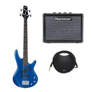 Ibanez GSRM20 Mikro Short-Scale Bass Guitar with Fly 3 Amp and Cable Grade A