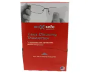Maxisafe Anti-Fog Lens Cleaning Satchets - 100/box