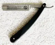NEW DOVO SOLINGEN STRAIGHT RAZOR BEST QUALITY CLASSIC BLACK CELLIDOR 5/8"GERMANY