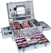 Joyeee All-in-One Makeup Gift Set - Travel Kit Complete Starter Bundle With Blushes, Lipstick, Concealer, Lipgloss, Powder, Eyeshadow Palette for Teen Girls & Adults #11
