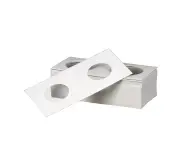 Staple Coin Collection Cardboard Holder Flips 2" X2" Inches Clear Window Protect Australia Holders Coins Display Storage Money Penny Stock 25mm 500X