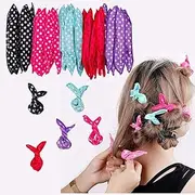 30Pcs Sponge Flexible Foam Hair Curlers, No Heat Hair Rollers DIY Night Sleep Soft Pillow Hair Rollers Styling Tool (5 Colors)