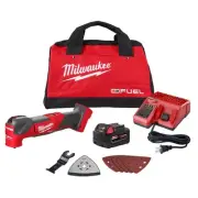 Milwaukee M18 FUEL Cordless Oscillating Multi-Tool Kit, One Battery, Model#