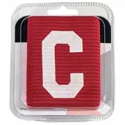 Precision Training Unisex-Youth Precision Big C Captains Armband, red-White, Jun