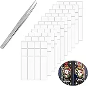 96pcs Double Sided Tape for Walls, Picture Hanging Strips Removable Mounting Adhesive Tape for Hanging Picture Poster Decorations, Balloon, Photo, Art Craft, Party Supplies.