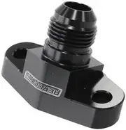 Aeroflow 20 Degree Turbo Drain Adapter -10An 50.8mm Centre Oring Seal - AF463-18
