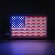 DIY Soldering Project Kit, American Flag 0.3x0.5 Ft DIY SMD Soldering Practic...