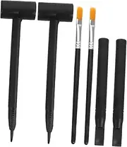 WHAMVOX 2 Sets Excavation Tool Set Children's Toys Kit The Tools Digging Toy Tools Digging DIY Tools Archaeological Excavation Tools Dig Toy Gemstone Toy Dig Toys Rubber