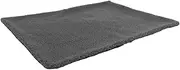 TOYANDONA Pet Warm Blanket Heating Blanket Cat Accessories Pet Heat Pad Self Warming Dog Bed Kitten Supplies Dog Accessories Grey Lambswool