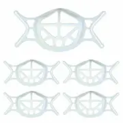 50x 3D Face Mask Inner Support Frame Silicone Bracket Protector Reusable Holder