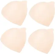 LALAFINA 4pcs Swimsuit Cup Holder Bra Padding Insert Swim Bra Inserts Sports Bra Pads Inserts Sports Bra Insert Triangle Bra Pads Push up Bra Cup Bikini Inserts Coaster Tether Polyester