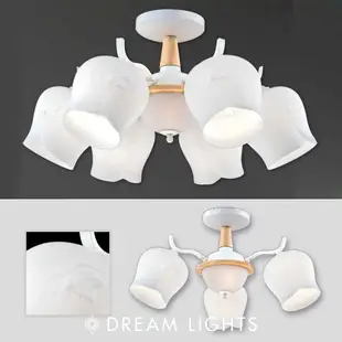 【DREAM LIGHS】〃艾娜半吸頂燈〃 餐廳燈 客廳燈 臥室燈 吸頂燈 半吸頂燈 現代風 流行燈飾 輕工業風 鄉村風