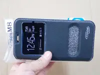 在飛比找Yahoo!奇摩拍賣優惠-壹 TYSON HTC one2 M8 雙視窗 皮套 M8 