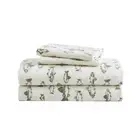 Eddie Bauer Sheet Set 150-Thread Count King-Size Soft Flannel Green 4-Piece
