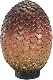 The Noble Collection Game of Thrones Drogon Egg - 11in (28cm) Hand Painted Dragon Egg - Officially Licensed TV Show Props Replicas Gifts